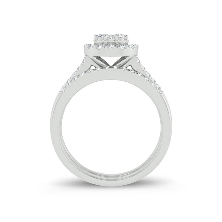 14K 0.50ct Diamond Bridal Ring