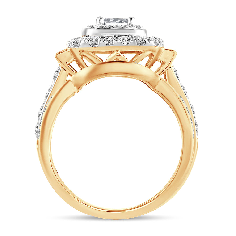 14K 2.00CT Diamond BRIDAL RING