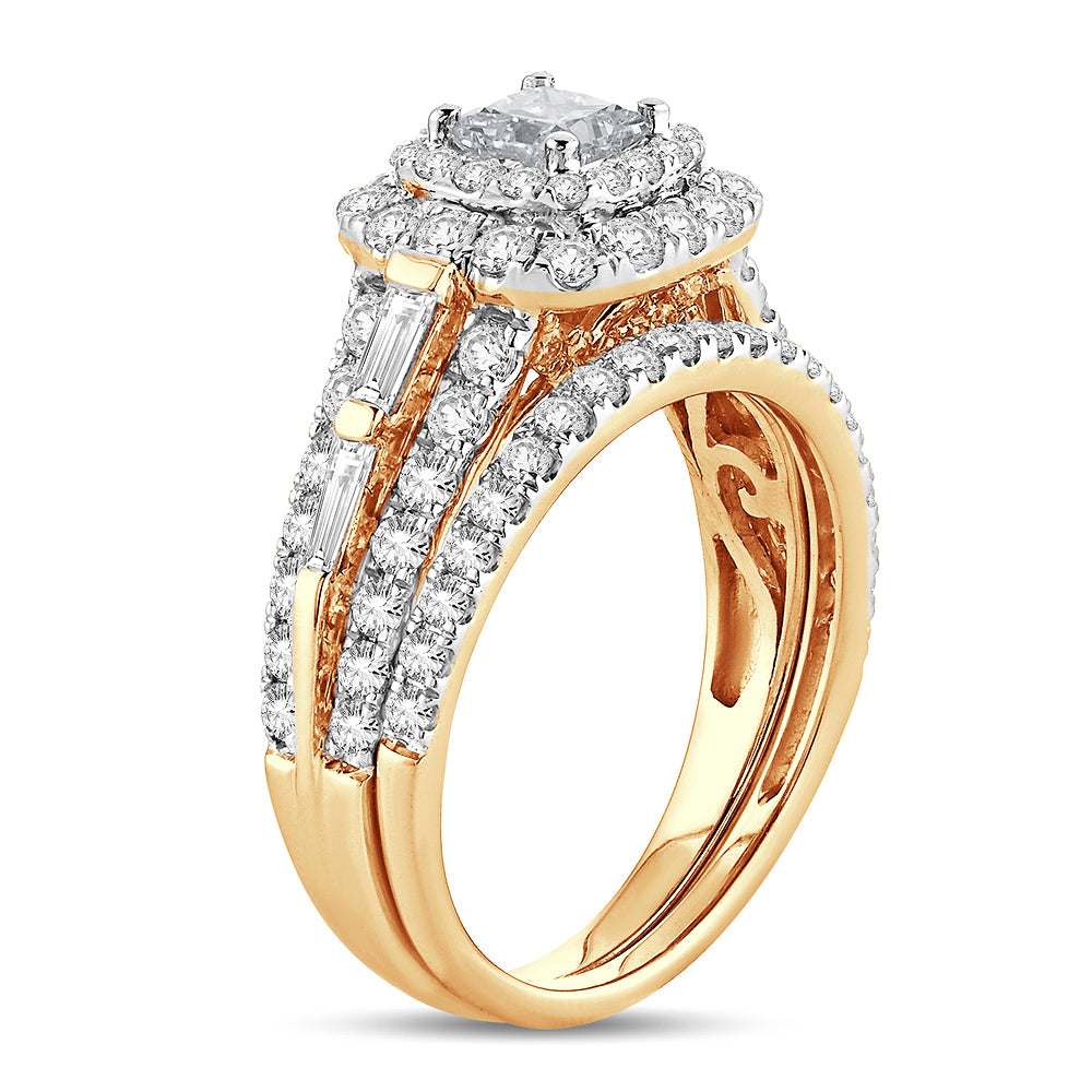 14K 2.00CT Diamond BRIDAL RING