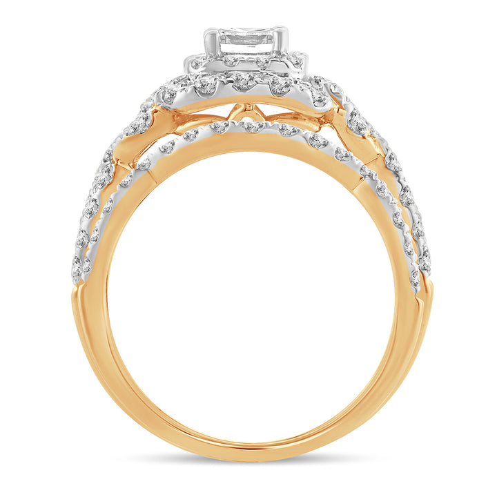 14K 2.00CT Diamond BRIDAL RING