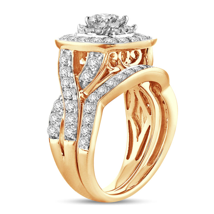 14K 2.00CT Diamond BRIDAL RING