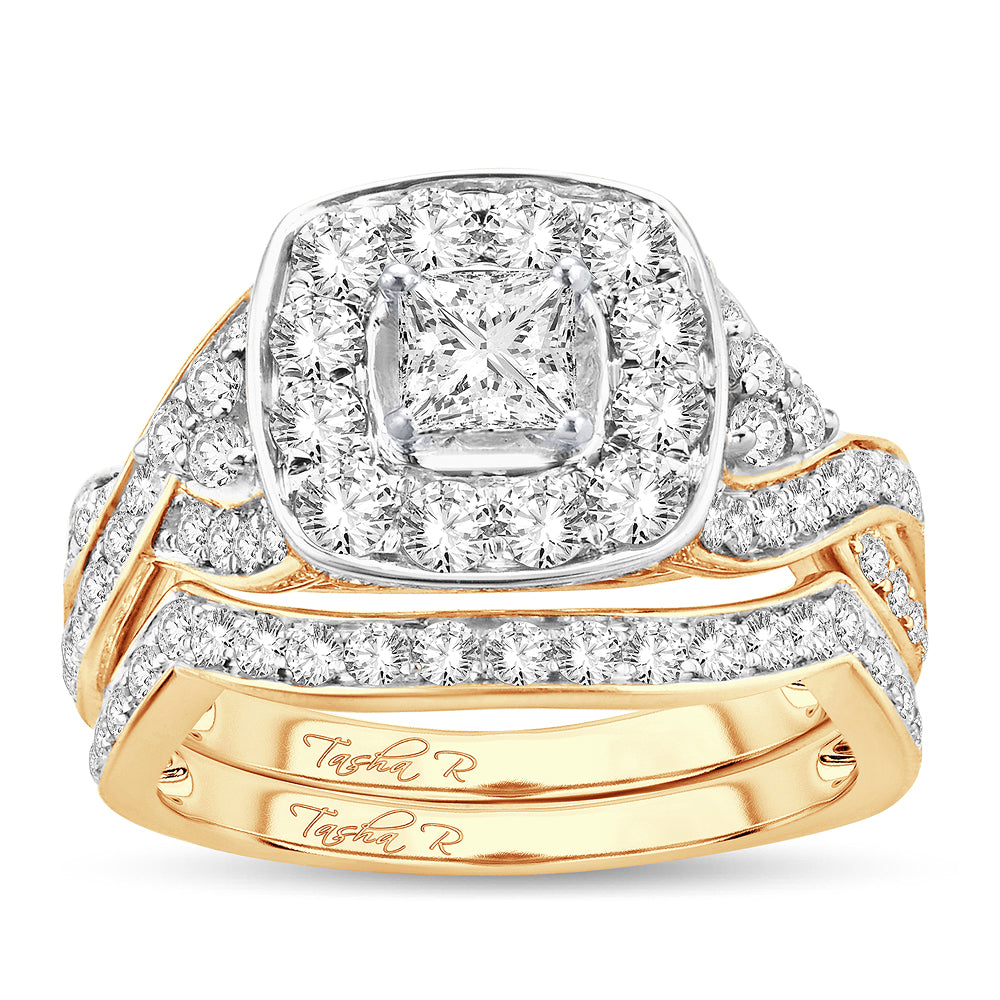 14K 2.00CT Diamond BRIDAL RING