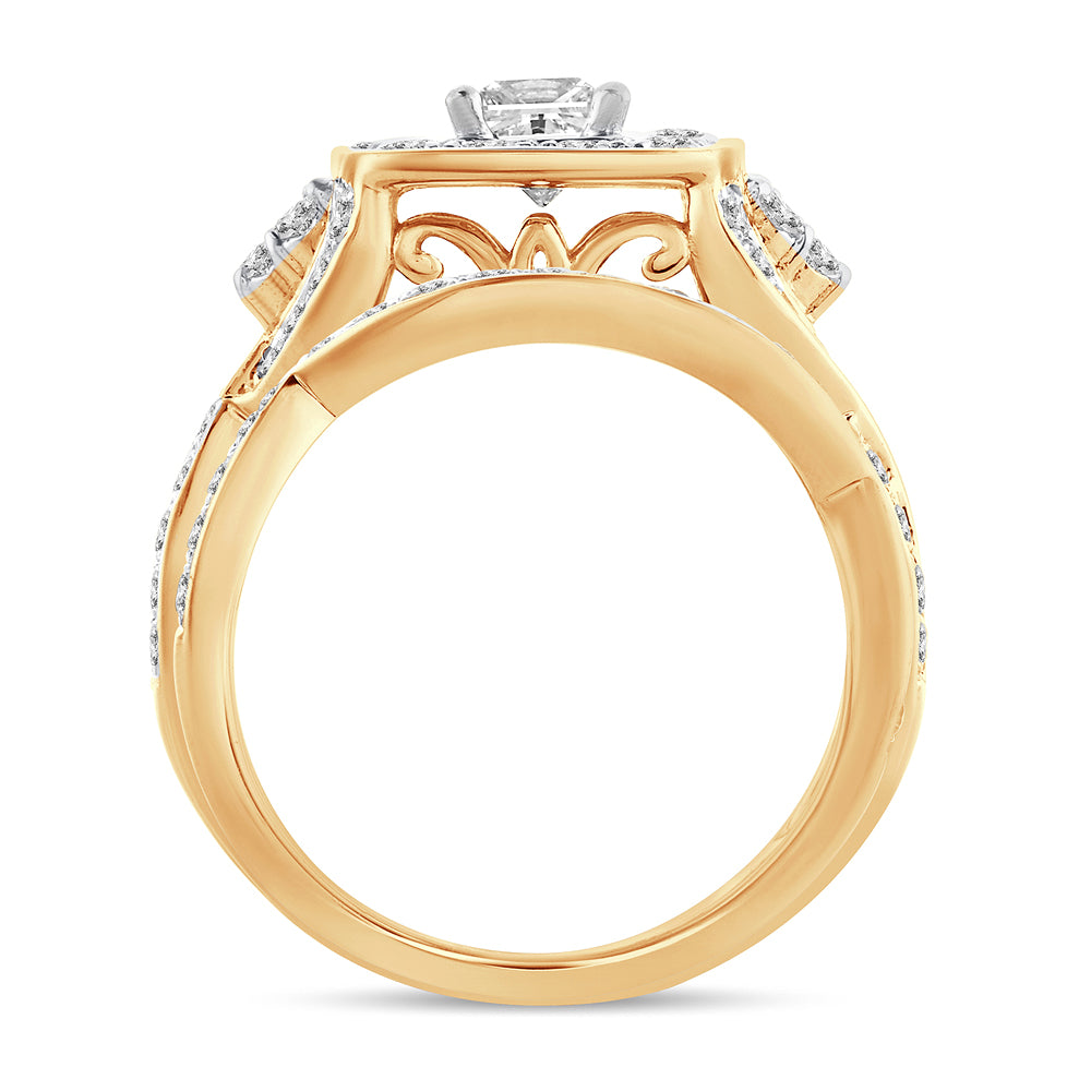 14K 2.00CT Diamond BRIDAL RING