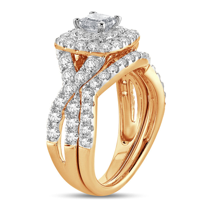 14K 2.00CT Diamond BRIDAL RING