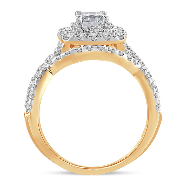 14K 2.00CT Diamond BRIDAL RING