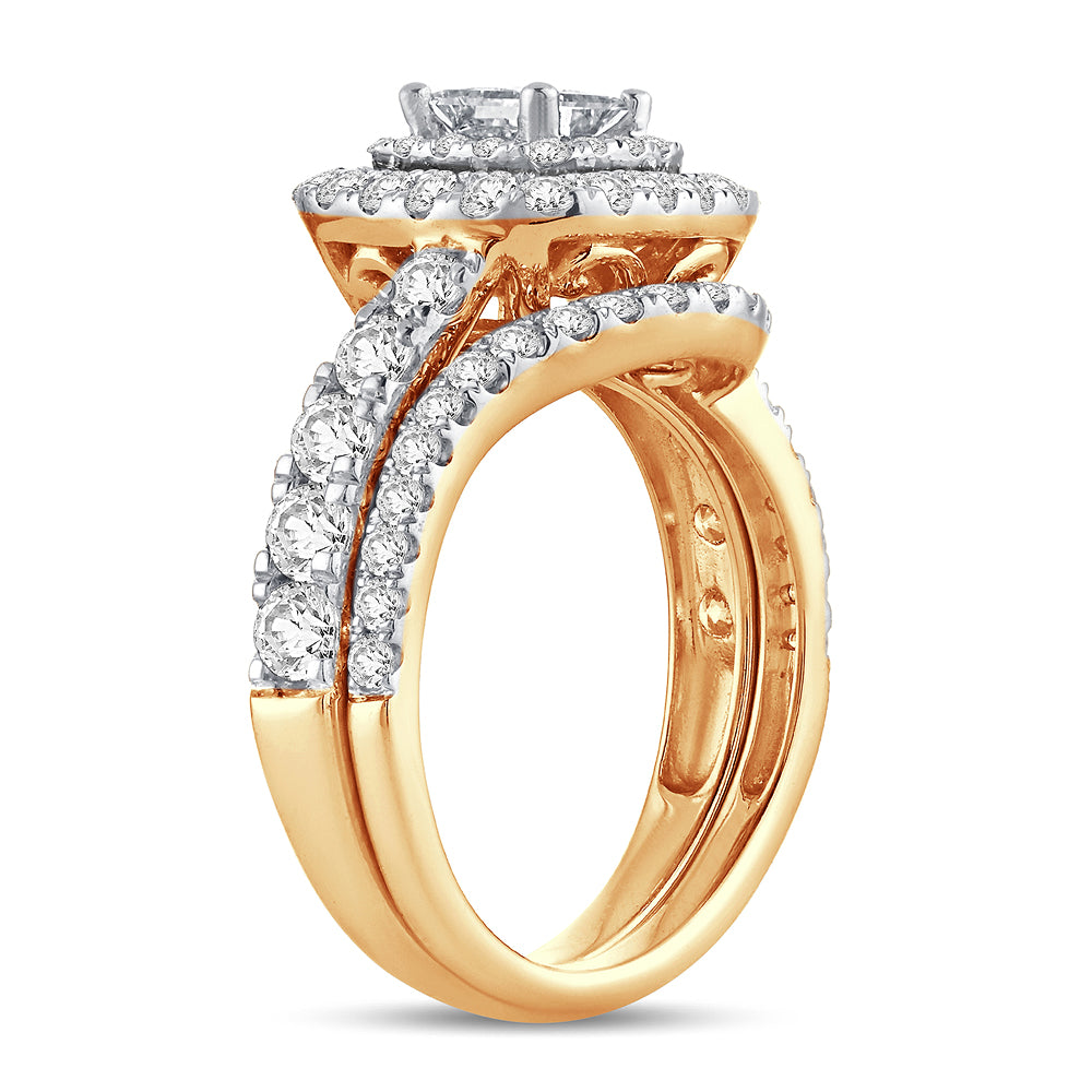 14K 2.00CT Bridal Diamond Ring