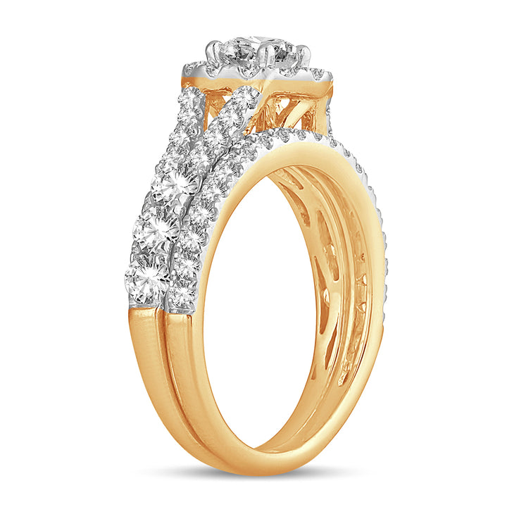 14K 2.00CT Diamond BRIDAL RING