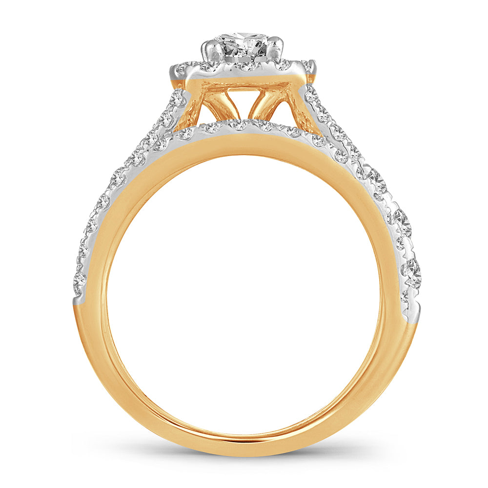 14K 2.00CT Diamond BRIDAL RING