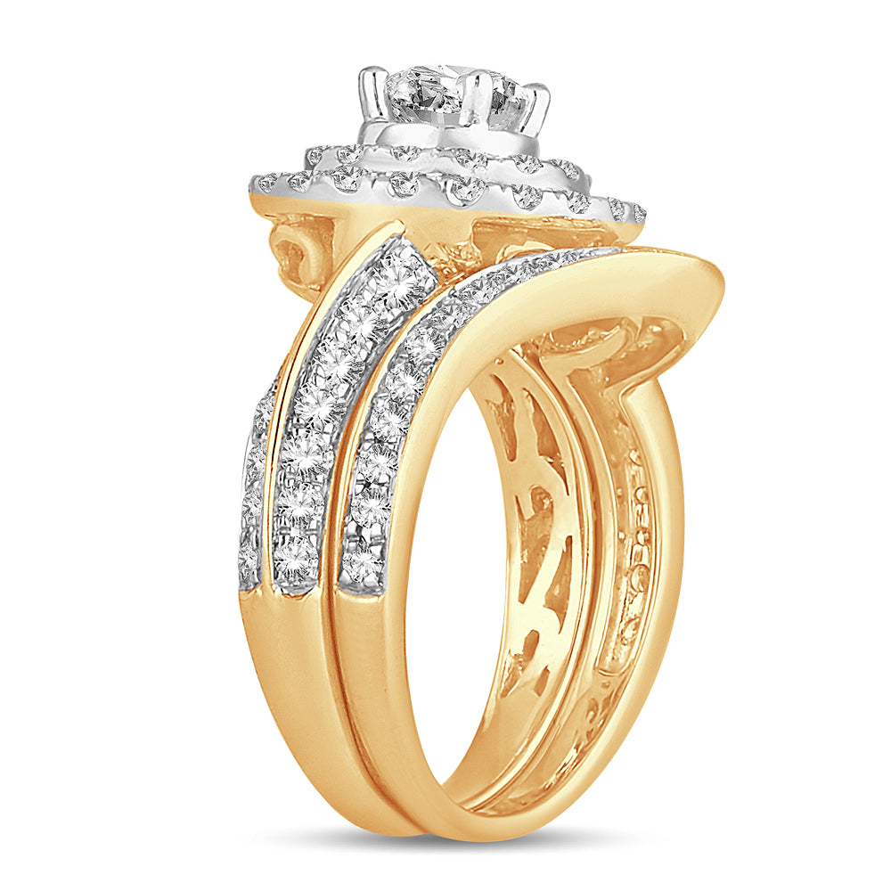 14K 2.00CT Diamond BRIDAL RING