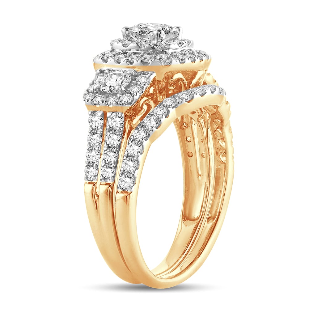 14K 2.00CT Diamond  BRIDAL RING
