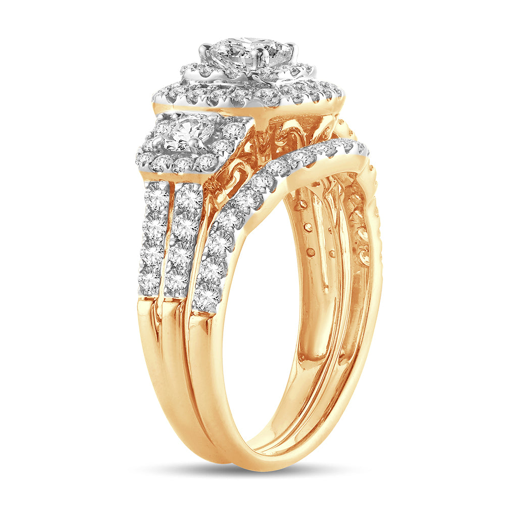 14K 2.00CT Diamond BRIDAL RING