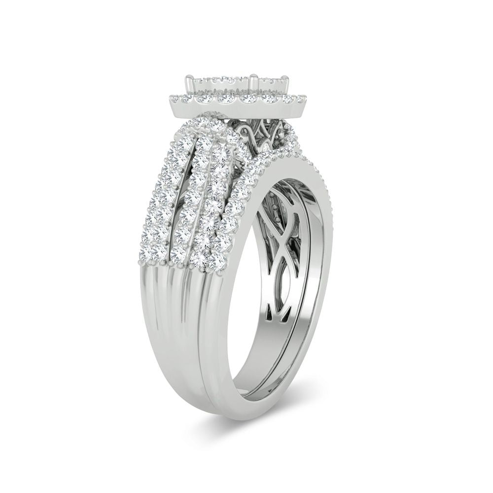 14K 1.00ct Diamond Bridal Ring