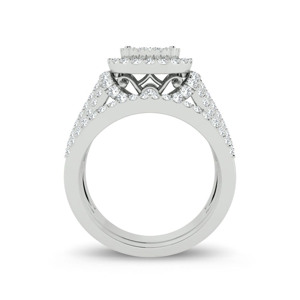 14K 1.00ct Diamond Bridal Ring