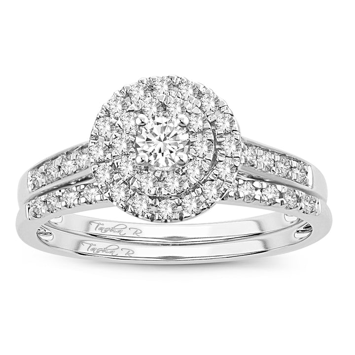 14K 0.50CT DIAMOND BRIDAL RING