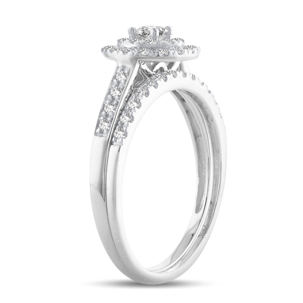 14K 0.50CT DIAMOND BRIDAL RING