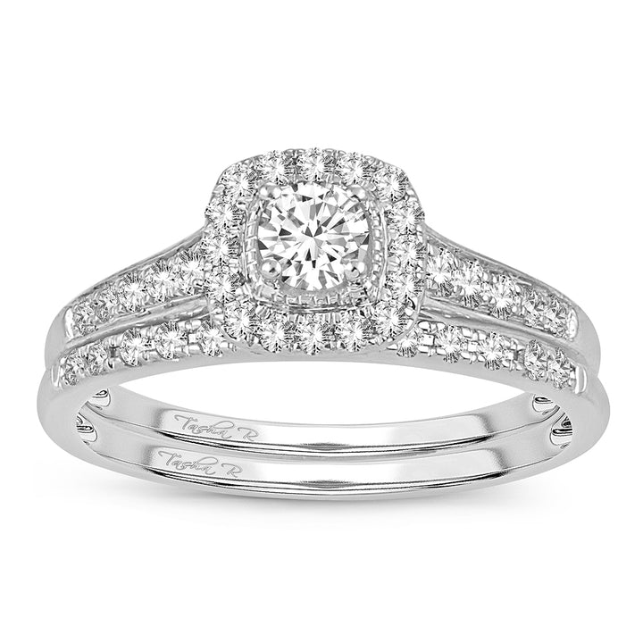 14K 0.50CT DIAMOND BRIDAL RING