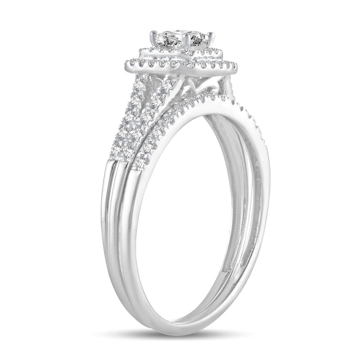 14K 0.50CT DIAMOND BRIDAL RING