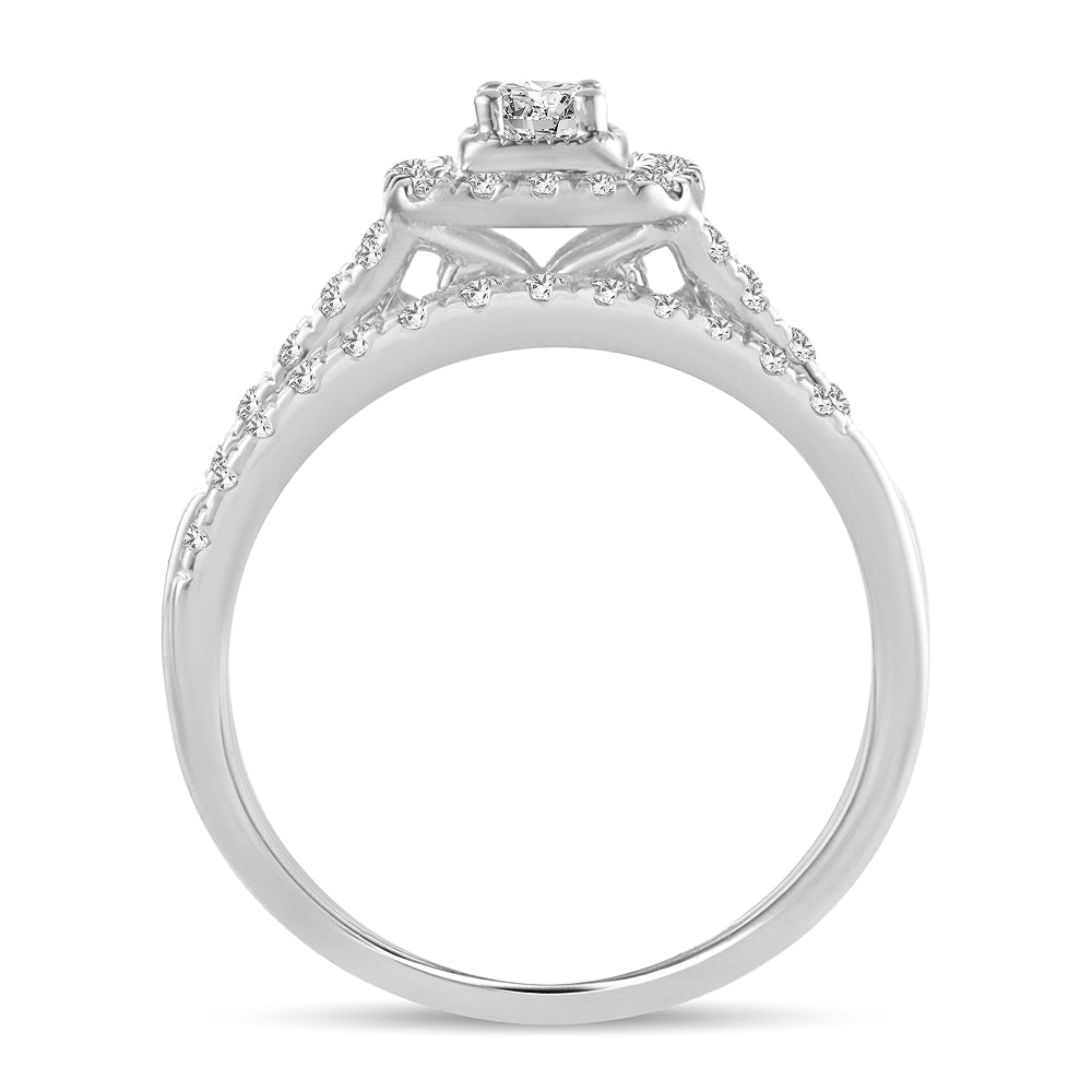 14K 0.50CT DIAMOND BRIDAL RING