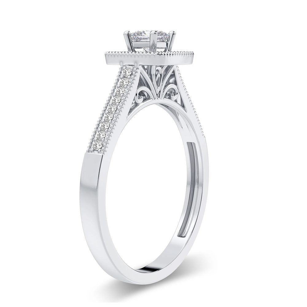 14K 0.21CT Diamond Ring