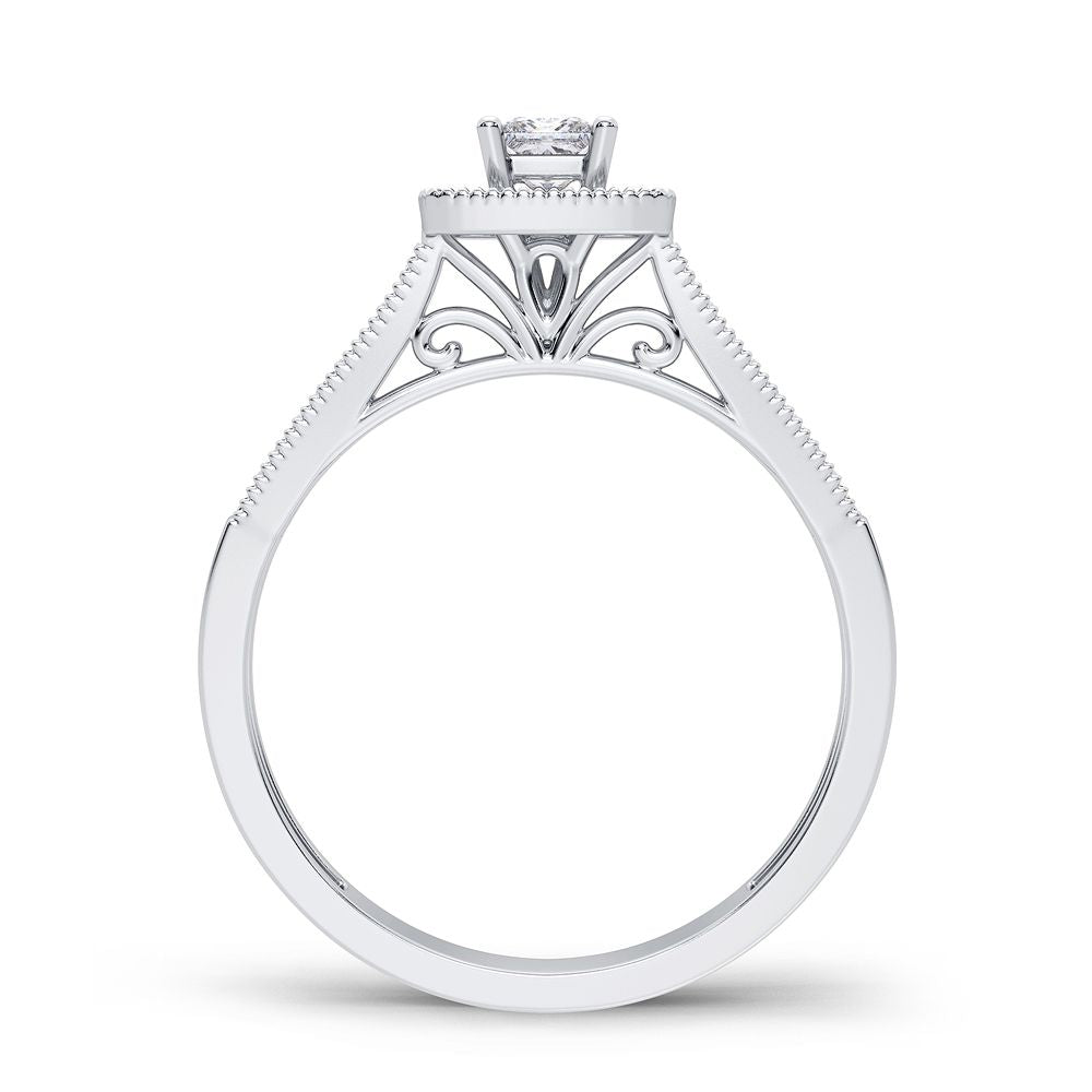 14K 0.21CT Diamond Ring