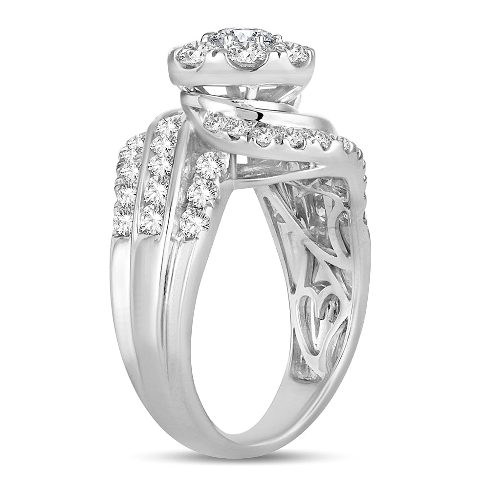 14K 2.00CT Diamond Bridal Ring