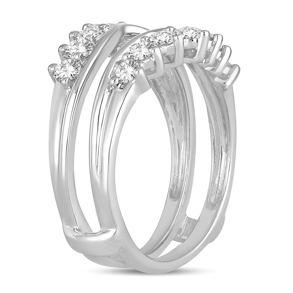 14K 1.00CT Diamond RING GUARD