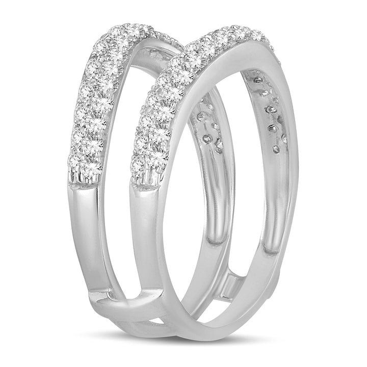 14K 1.00CT Diamond RING GUARD