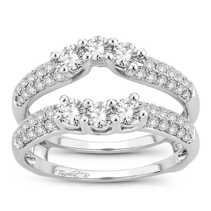 14K 1.00CT Diamond RING GUARD