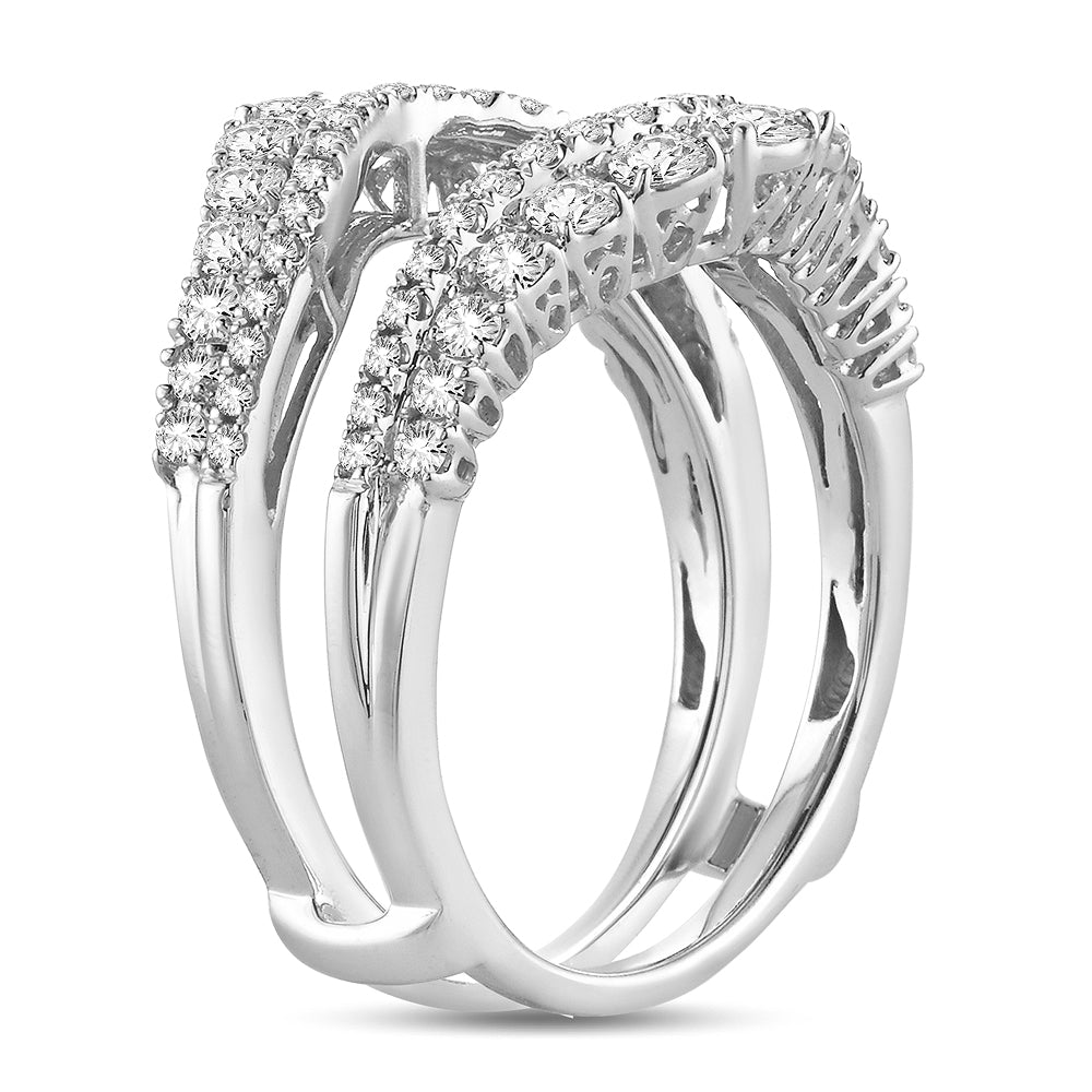 14K 1.00CT Diamond RING GUARD