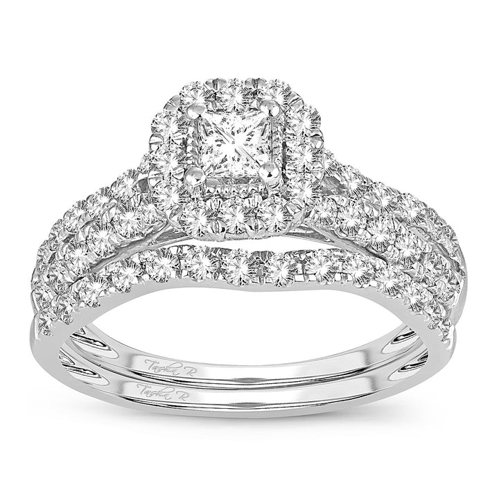 14K 1.00CT DIAMOND BRIDAL RING