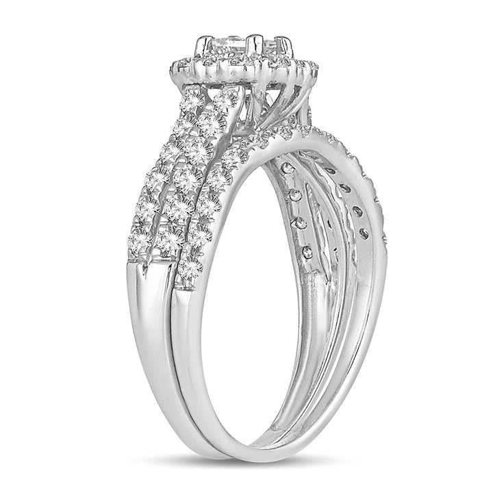 14K 1.00CT DIAMOND BRIDAL RING