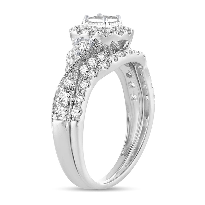 14K 1.00CT Diamond BRIDAL RING