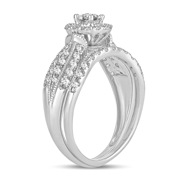 14K 1.00CT DIAMOND BRIDAL RING