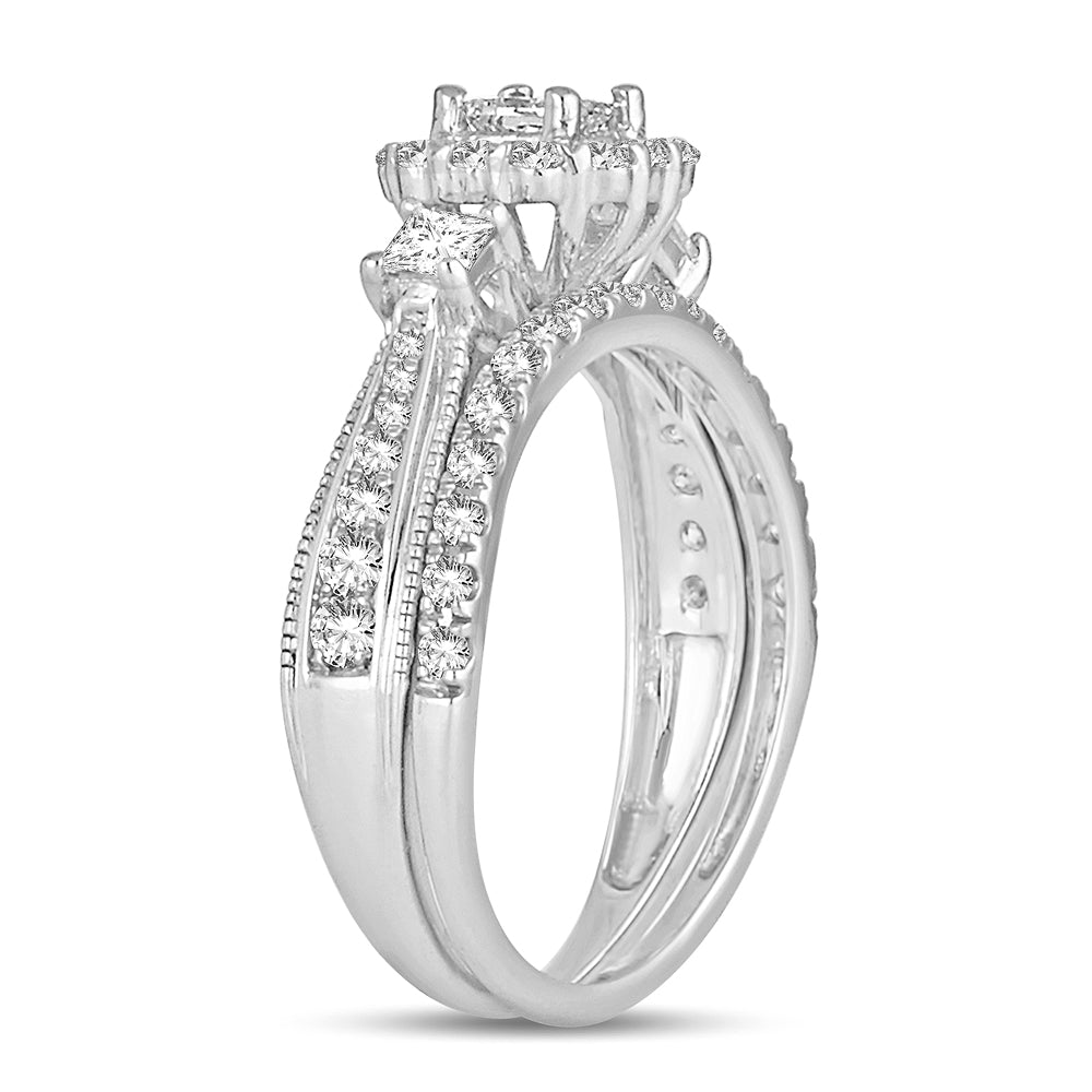 14K 1.00CT DIAMOND BRIDAL RING