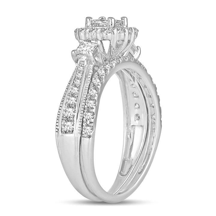 14K 1.00CT DIAMOND BRIDAL RING