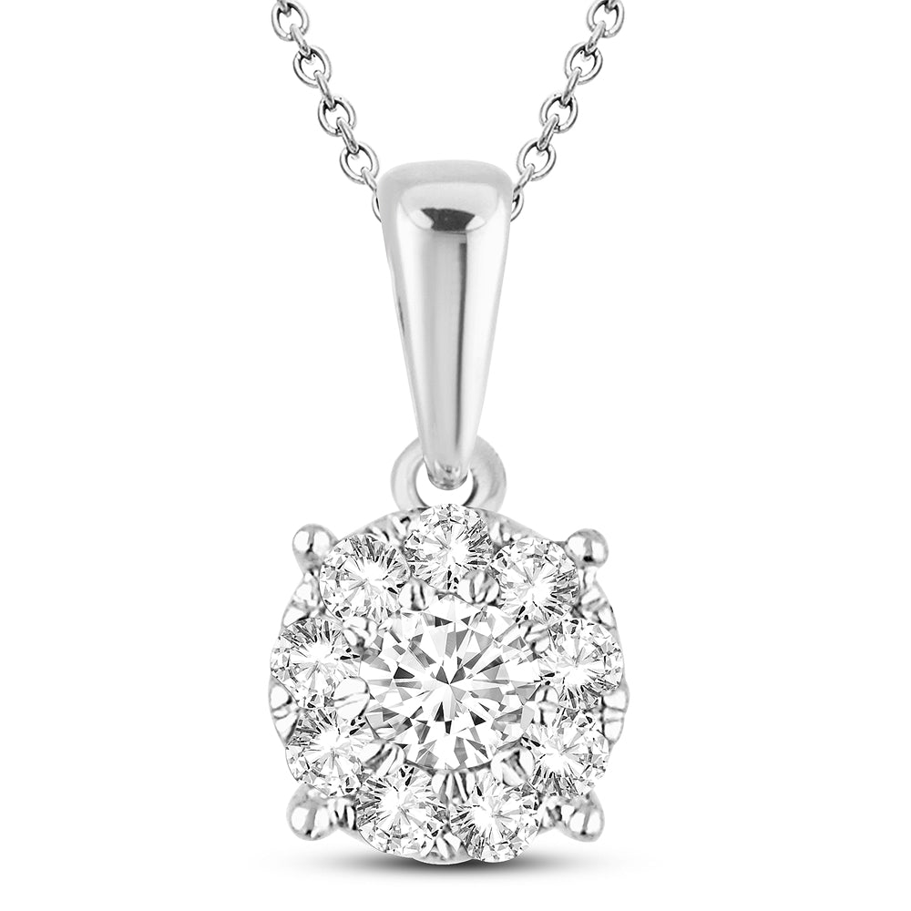 Dazzling 14k 0.25ct Diamond Pendant