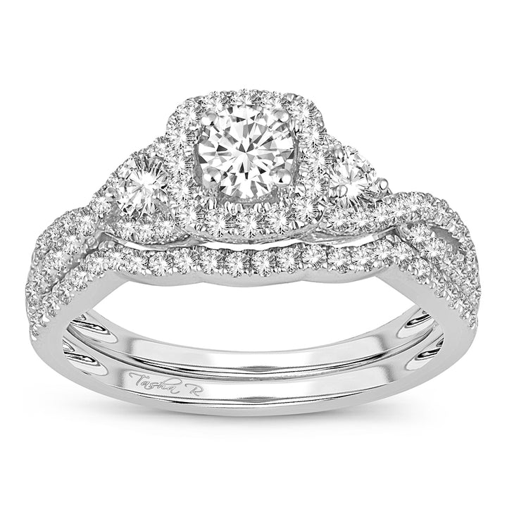 14K 1.00CT DIAMOND BRIDAL RING