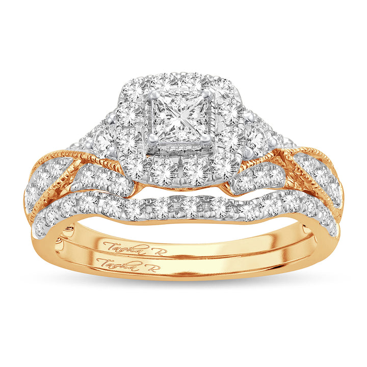 14K 1.00CT Diamond BRIDAL RING