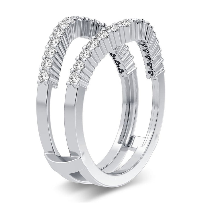 14K 0.50CT Diamond Ring Guard