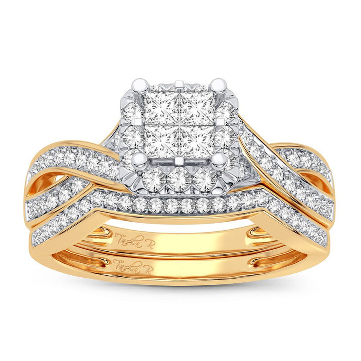 14K 0.61CT Diamond Bridal Ring