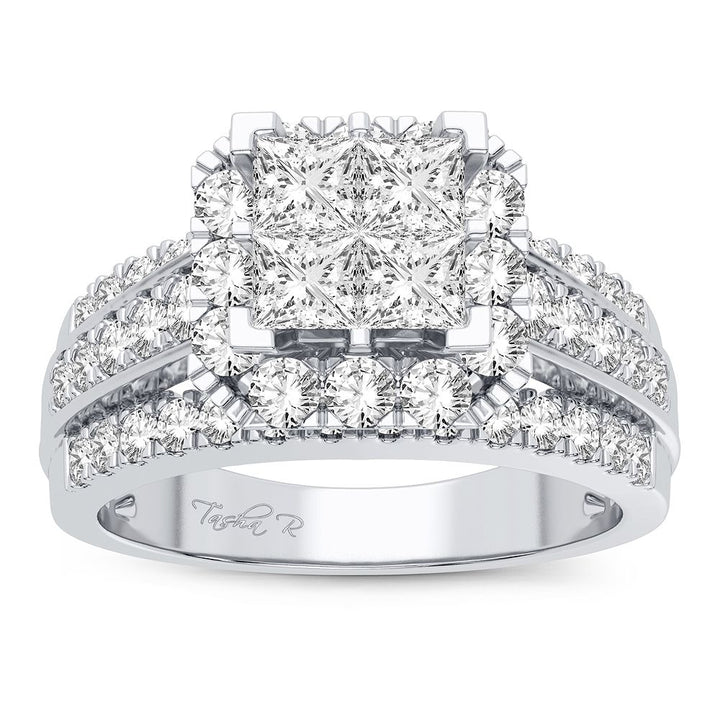 14K 1.50CT Diamond Bridal Ring