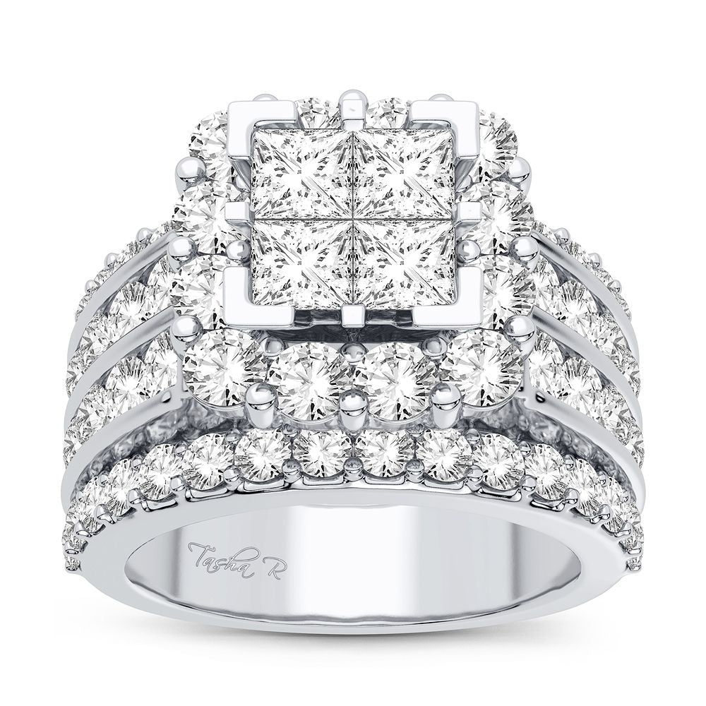 14K 4.00CT Diamond Bridal Ring