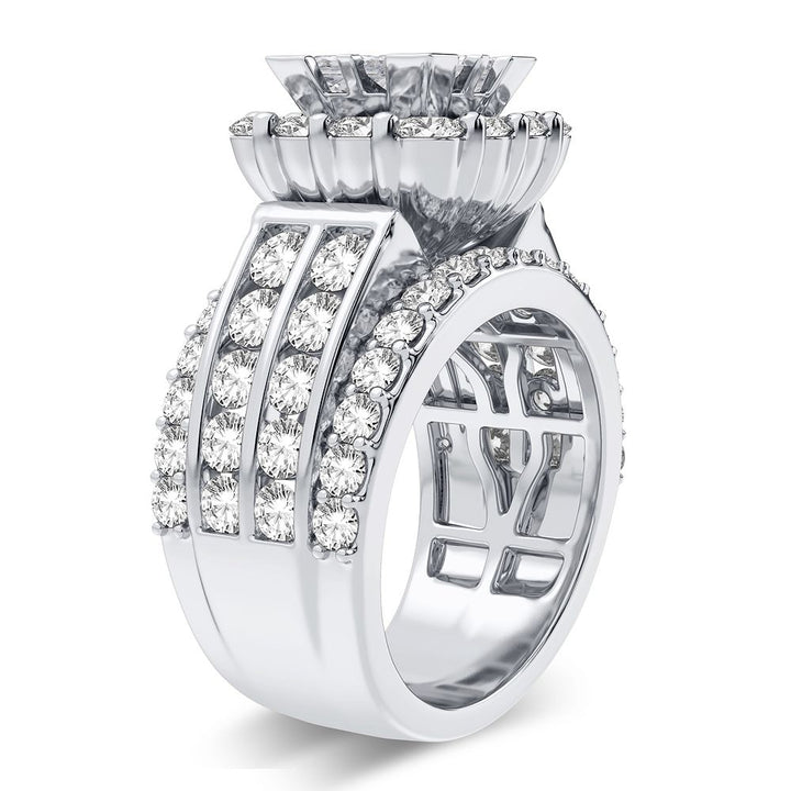 14K 4.00CT Diamond Bridal Ring