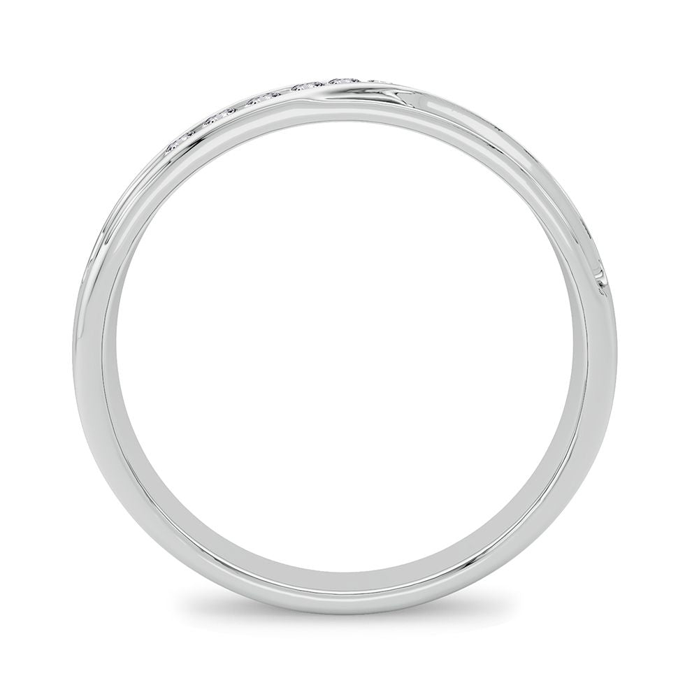 14K 0.15CT Diamonf Band