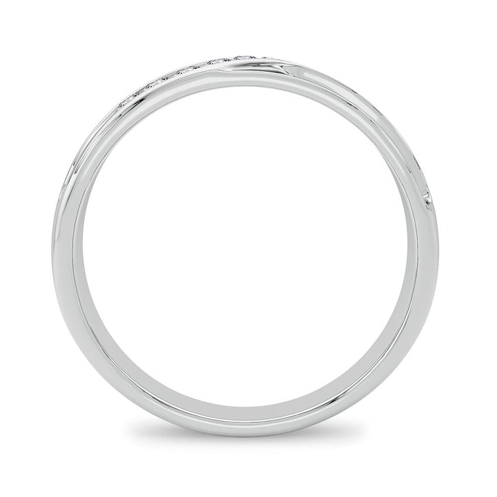 14K 0.15CT Diamonf Band