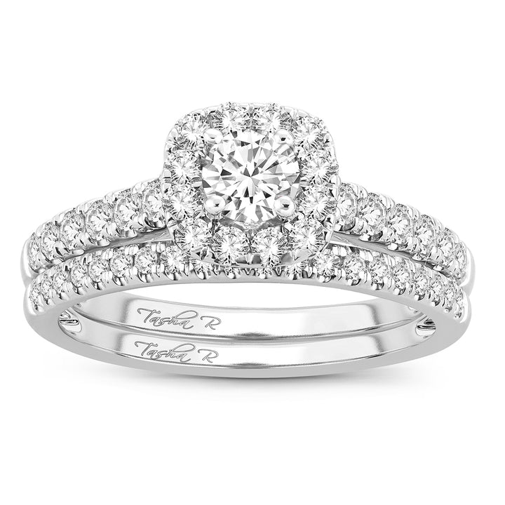 14K 1.00CT Diamond BRIDAL RING