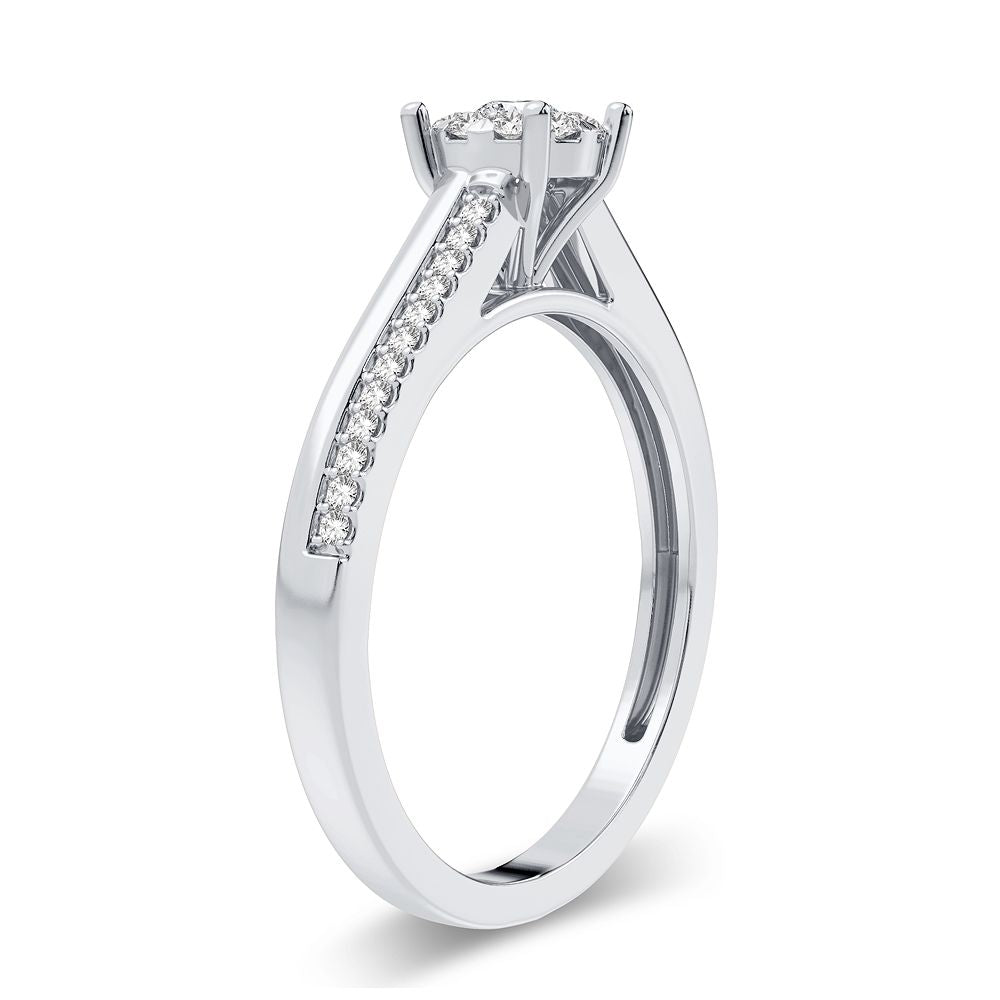 14K 0.20CT Diamond Ring