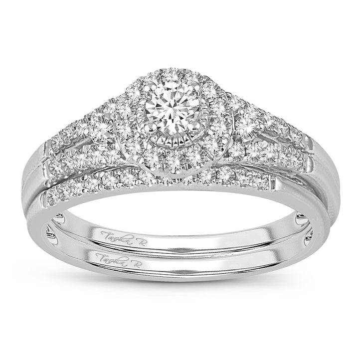 14K 0.50CT DIAMOND BRIDAL RING