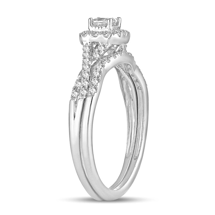 14K 0.50CT DIAMOND BRIDAL RING