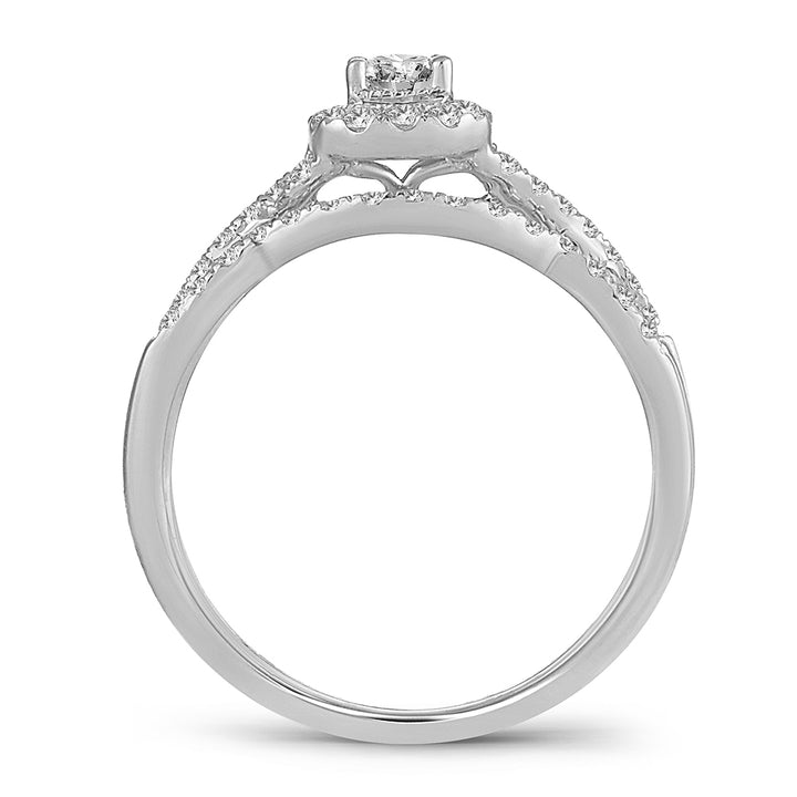 14K 0.50CT DIAMOND BRIDAL RING